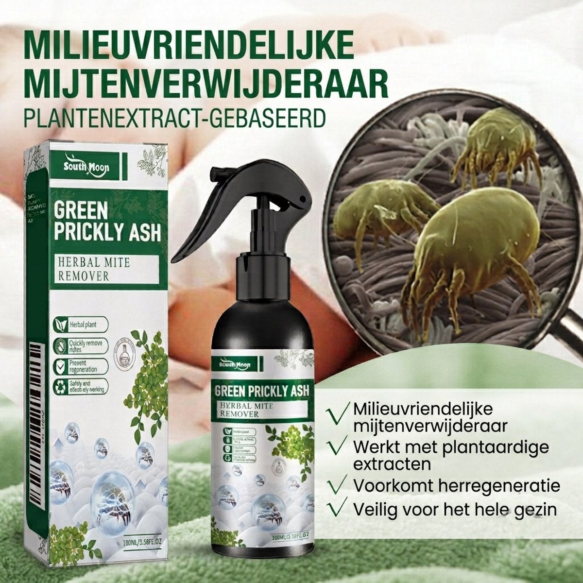 Diya Natuurlijke Anti-Huisstofmijt & Mijten Spray - 100ml, Ophalen of Verzenden, Overige typen