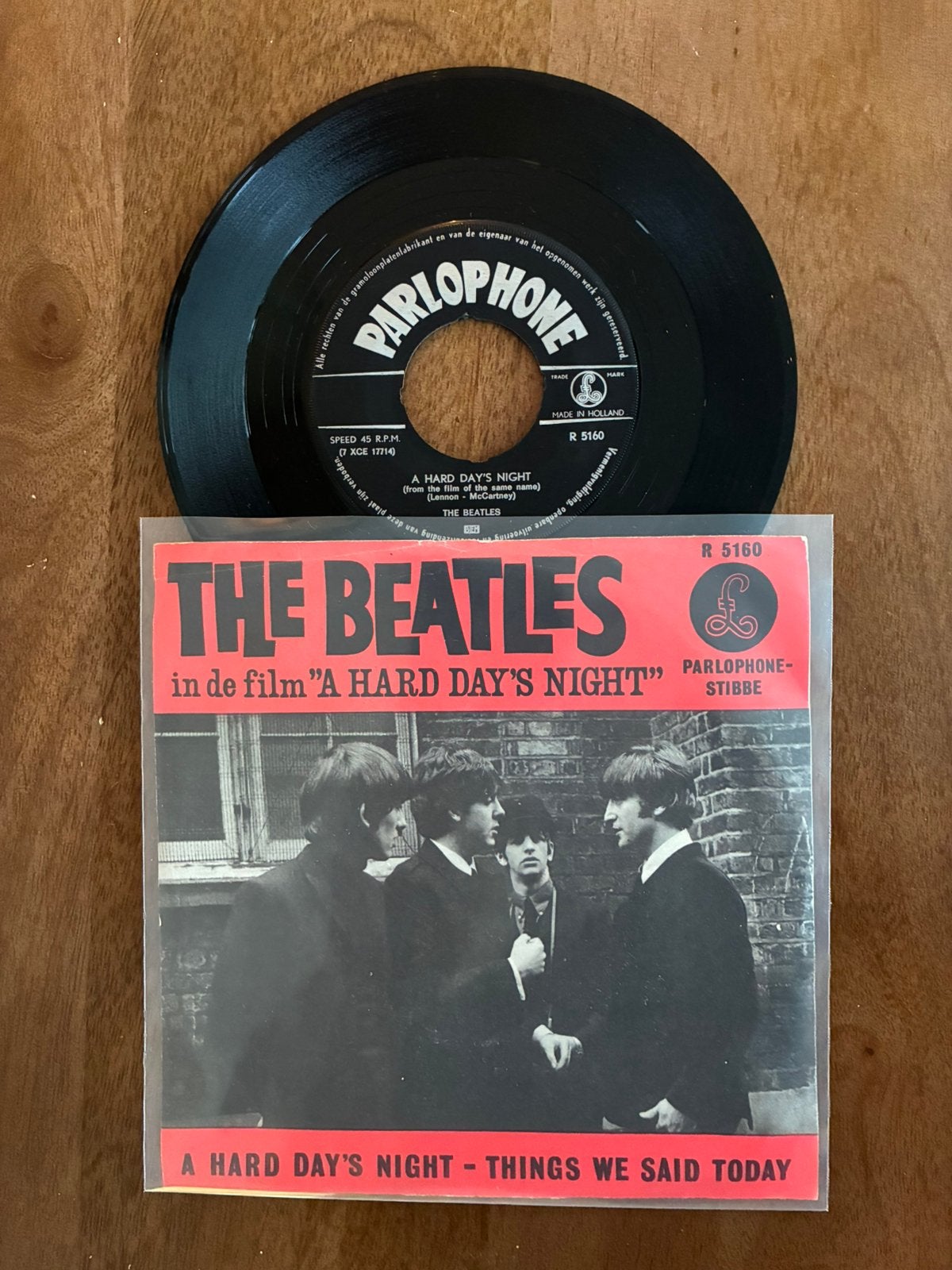 The Beatles - A hard day’s night / Things we said today, Ophalen of Verzenden, 7 inch