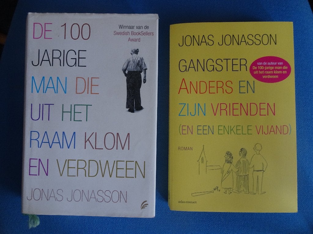 Jonas Jonasson - 2 boeken, Ophalen of Verzenden, Gelezen, Jonas Jonasson, Europa overig