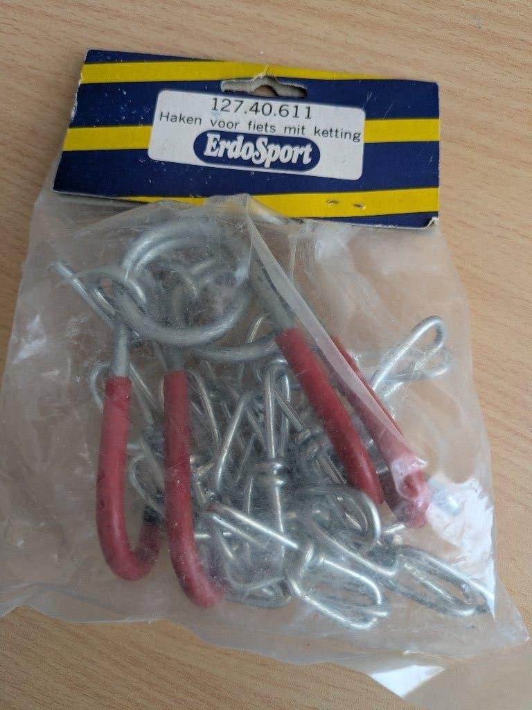 Erdo Sport ophangketting met haak(2x) voor fiets - Nieuw, Fietsen en Brommers, Ophalen of Verzenden, Nieuw