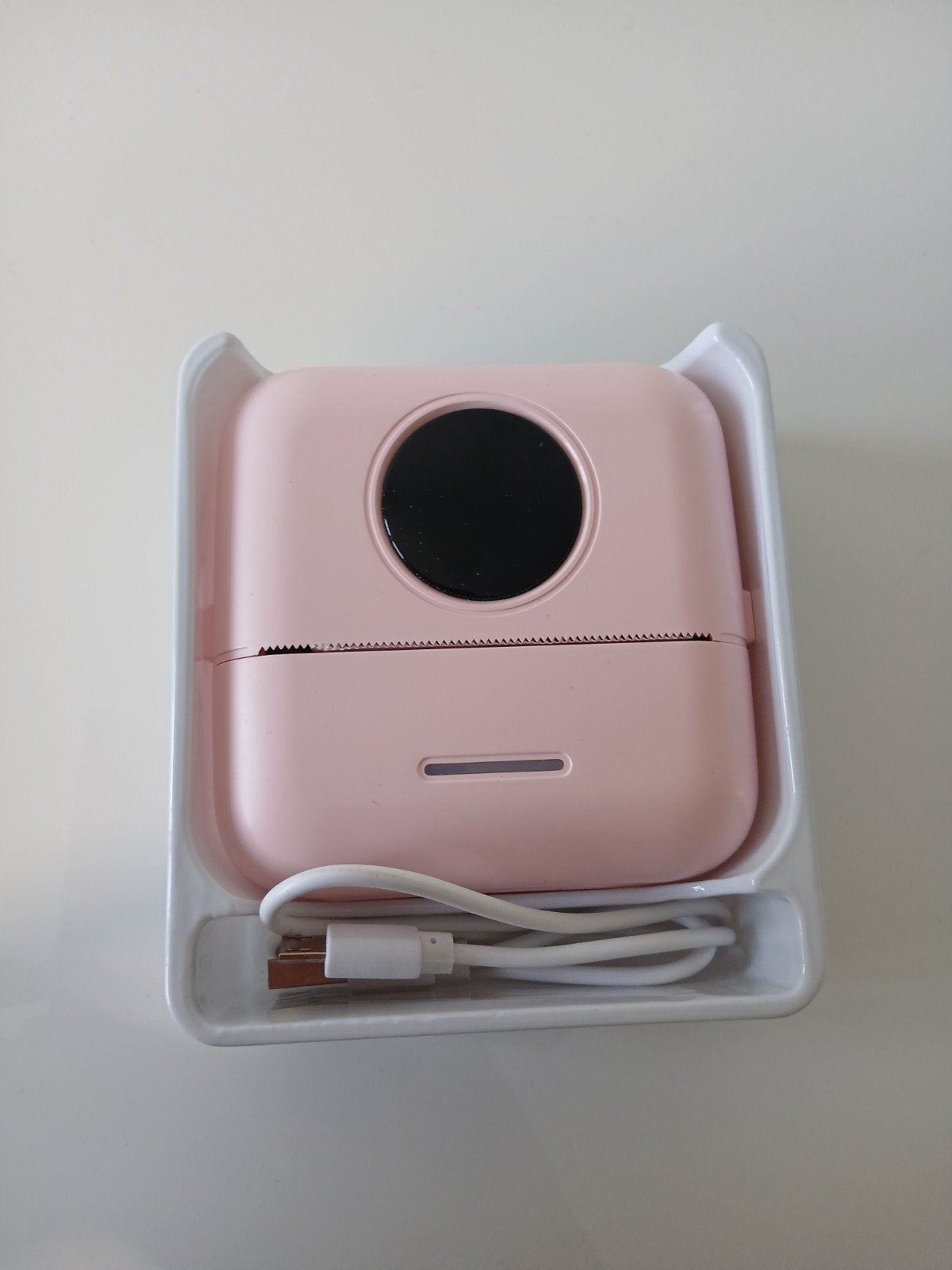 Ilona miniprinter pocketprinter roze, Computers en Software, Pocketprinters, Zo goed als nieuw, Ophalen of Verzenden