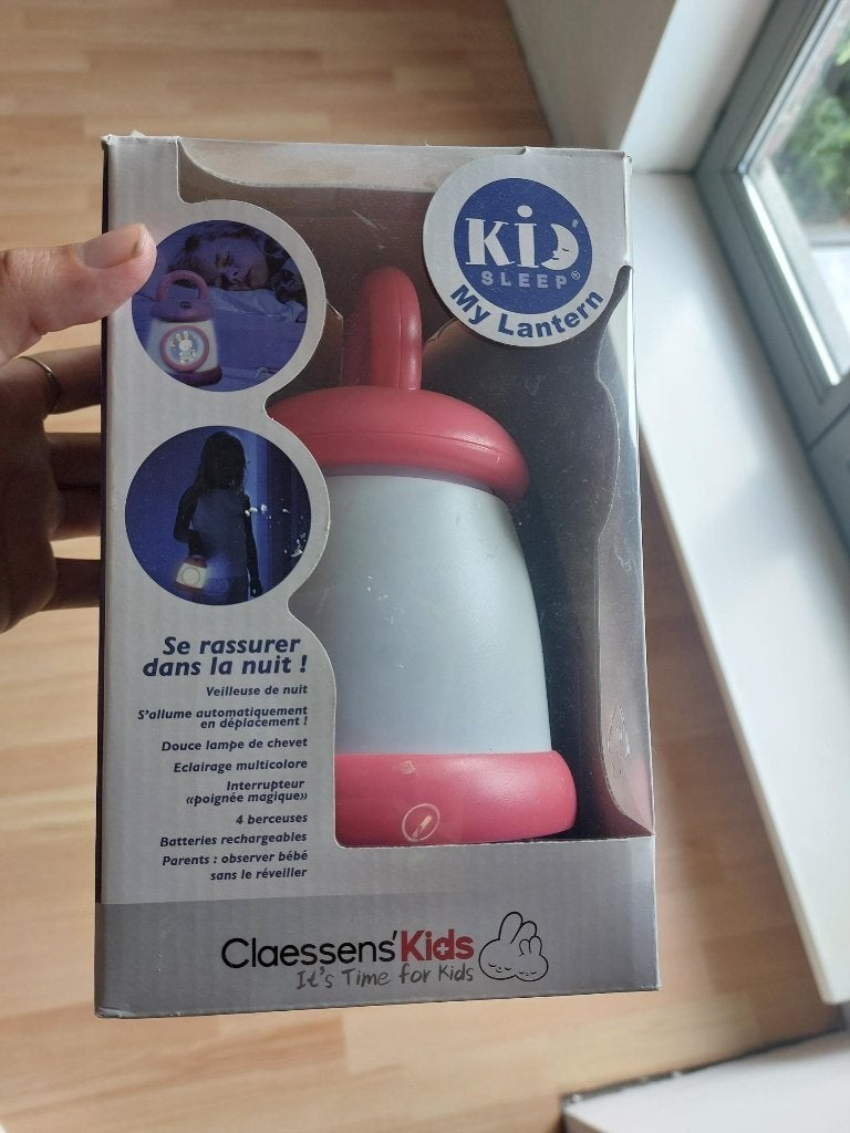 Claessens Kids kidsleep lantaarn roze, Ophalen of Verzenden, Zo goed als nieuw, Lamp