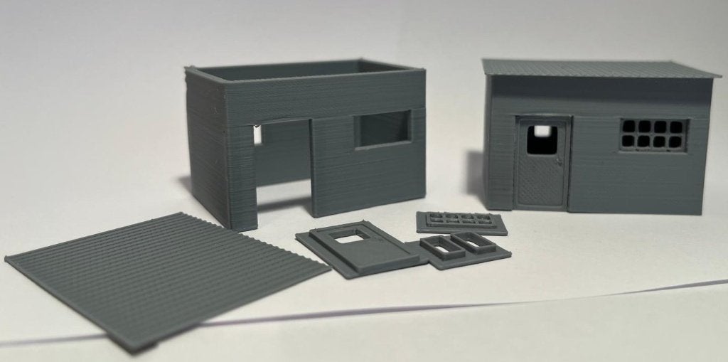 3D-Printservice voor 1:87 Scenery/Gebouwen, Overige merken, Gelijkstroom of Wisselstroom, Brug, Tunnel of Gebouw, Nieuw