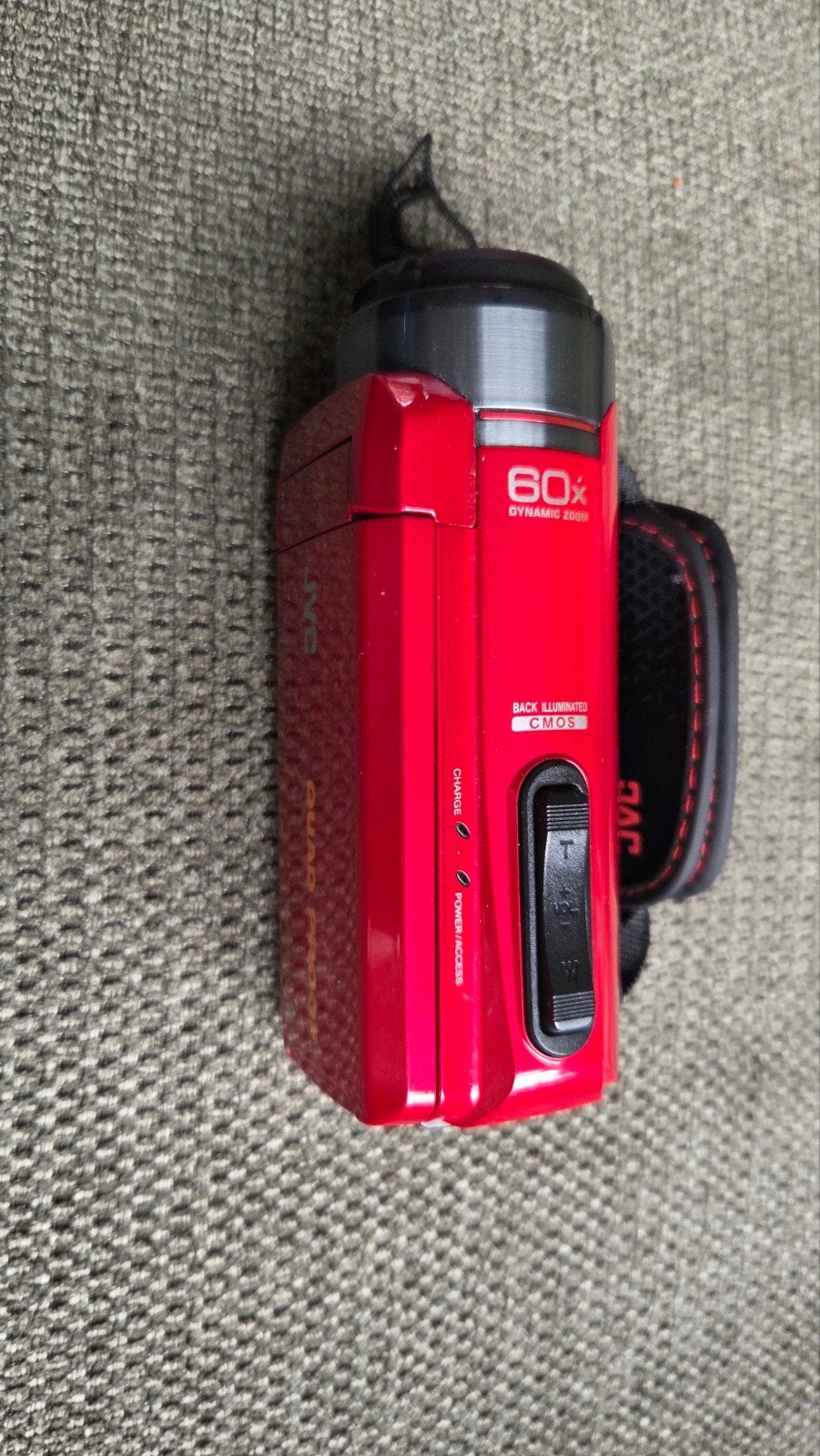 JVC Everio R Full HD Camcorder - Rood, Zo goed als nieuw, Ophalen, Full HD, JVC, 20x of meer