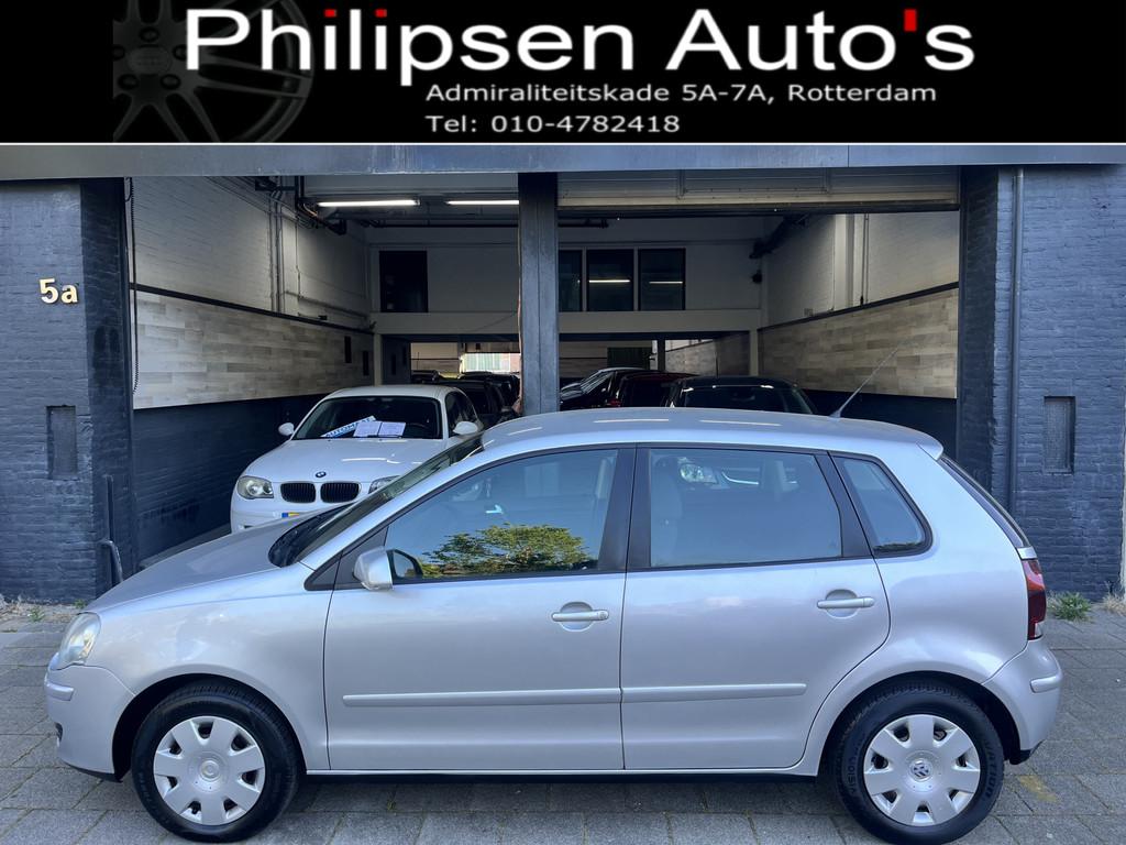 Volkswagen Polo 1.4-16V Optive Automaat (bj 2007), Auto's, Stof, Gebruikt, 4 cilinders, Met garantie (alle)