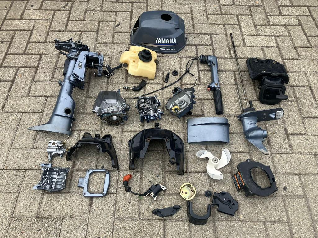 Yamaha parsun 2,5 pk 4 takt buitenboordmotor onderdelen, Ophalen of Verzenden, Gebruikt, Motor en Techniek