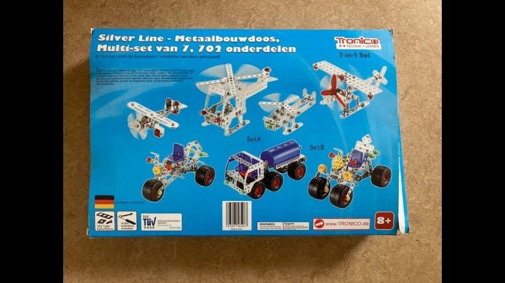 Nieuw 2 Dozen Meccano Tronico bevat 751 onderdelen per doos, Nieuw, Ophalen of Verzenden, Technic, Complete set