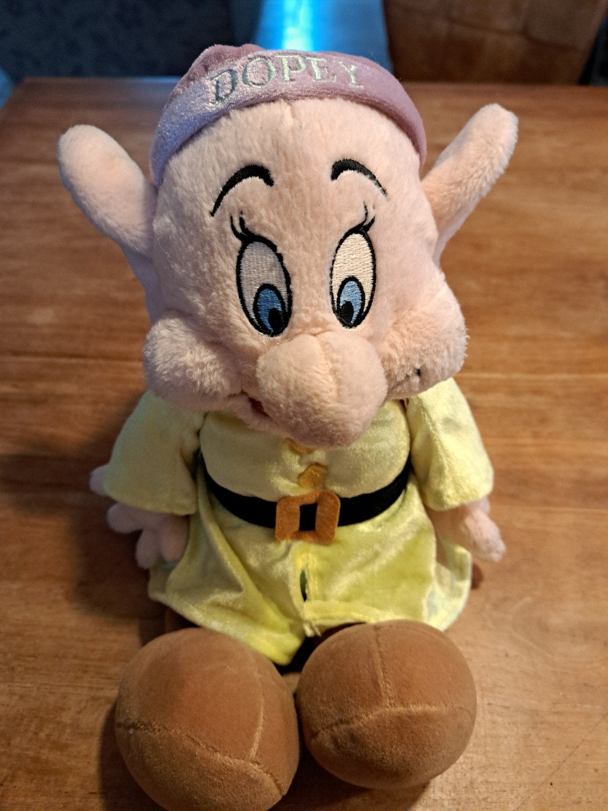 Dopey Disney knuffel, Sneeuwwitje en de 7 dwergen, Gebruikt, Disney, Overige typen, Ophalen of Verzenden
