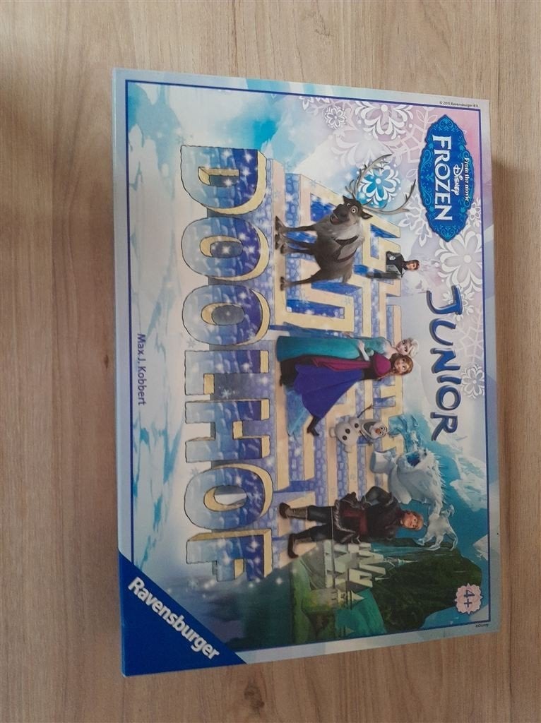 Junior doolhof disney frozen - s1559, Verzenden, Zo goed als nieuw