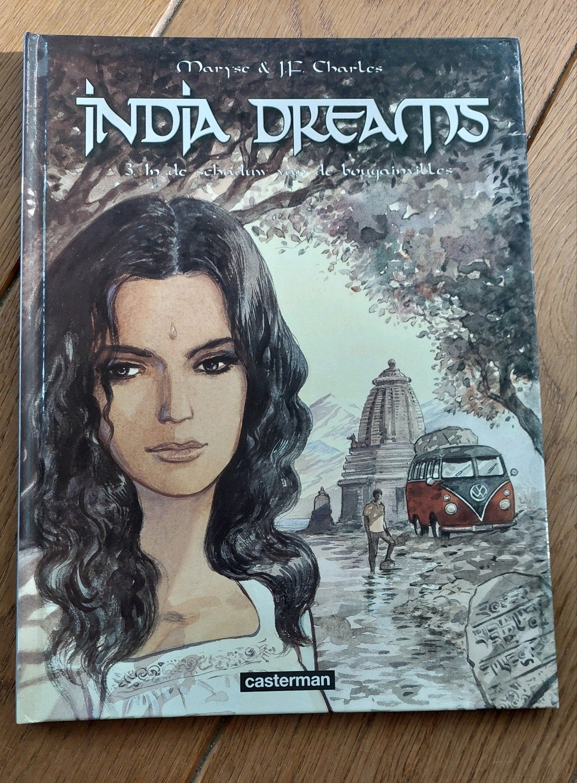 India Dreams - Hardcover stripboek, Eén stripboek, Ophalen of Verzenden, Zo goed als nieuw, Maryse & J.F. Charles