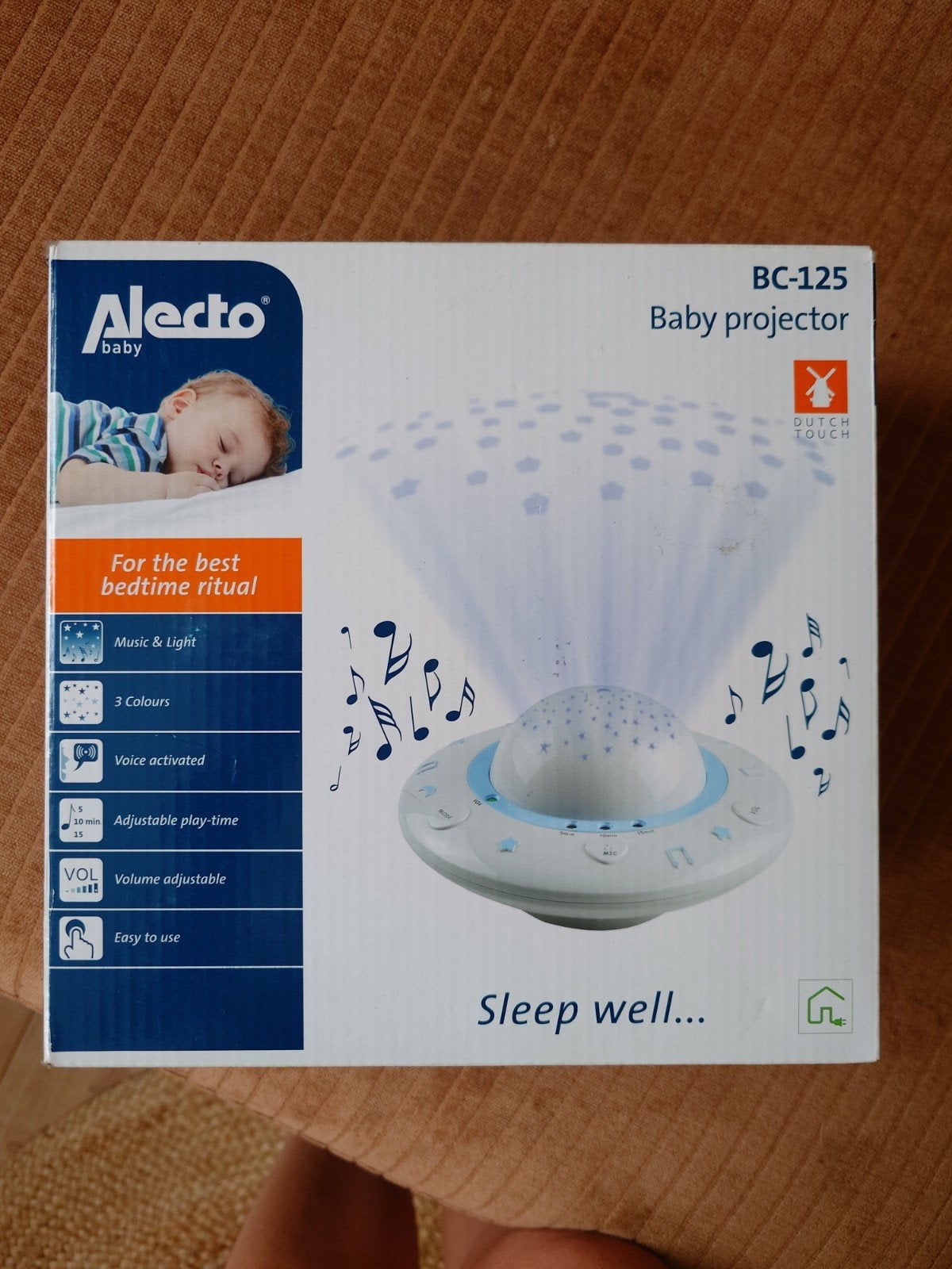 Alecto BC-125 Baby Projector met Muziek en Licht, Ophalen of Verzenden, Zo goed als nieuw, Overige typen, Met licht