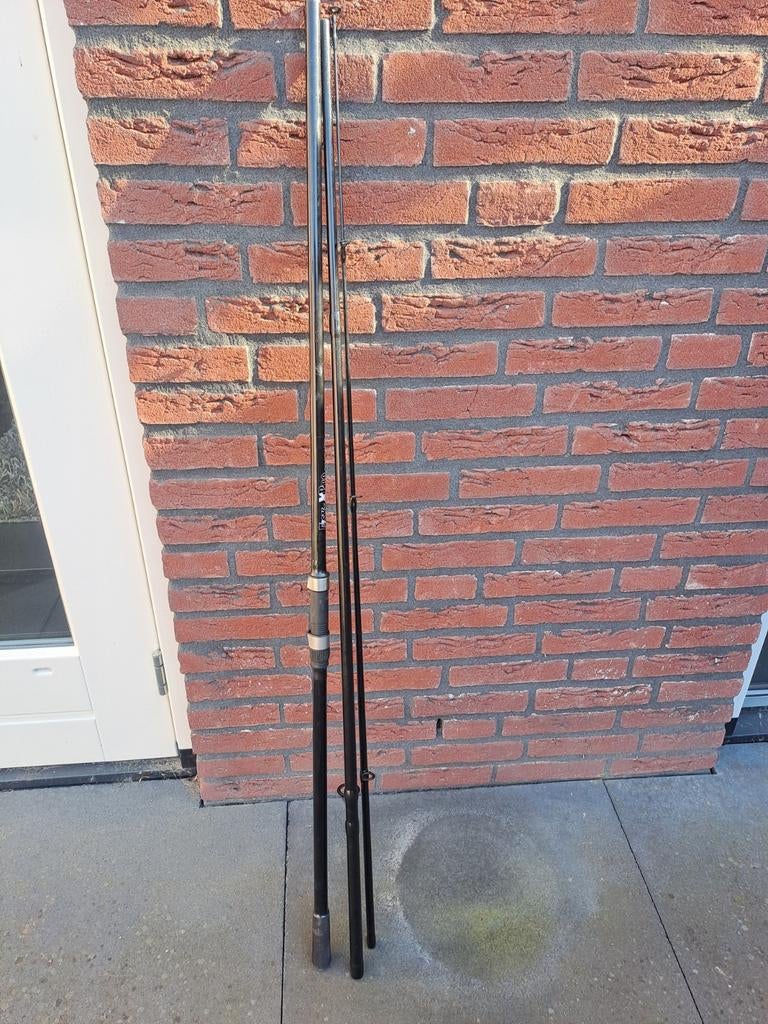 Karperhengel fish pro 12ft 2.75lbs, Ophalen of Verzenden, Zo goed als nieuw, Werphengel
