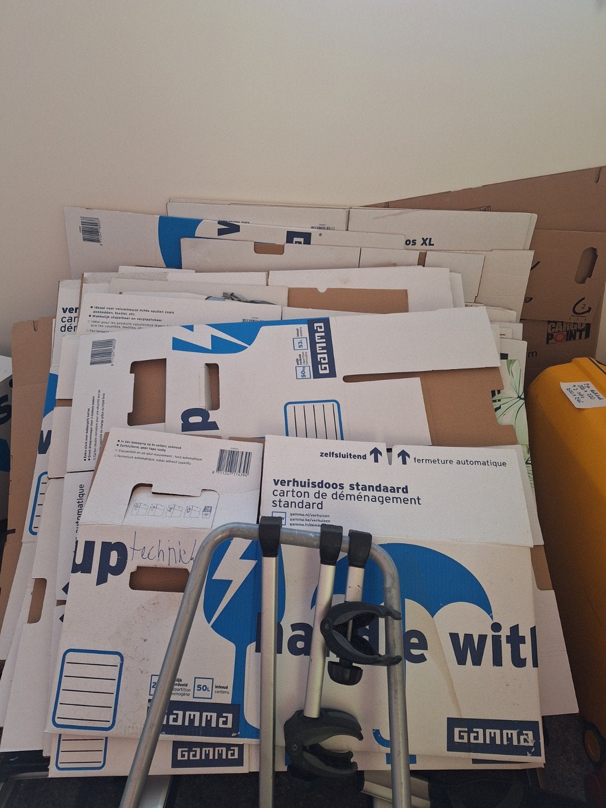 Verhuisdozen Standaard en XL, Ophalen, 40 tot 60 cm, 50 tot 75 cm, 35 tot 50 cm