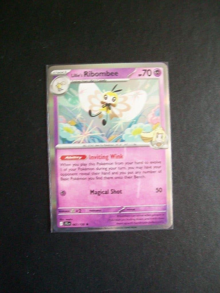 2890 Nieuwe Pokemon Kaart Holo rare Lillie's RIBOMBEE 67/159, Hobby en Vrije tijd, Verzamelkaartspellen | Pokémon, Verzenden, Nieuw