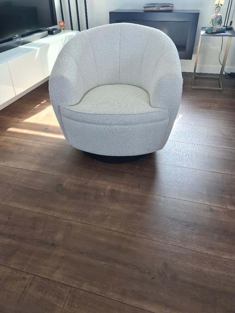 Fauteuil, Huis en Inrichting, Fauteuils, Ophalen, Gebruikt, 75 tot 100 cm, Stof