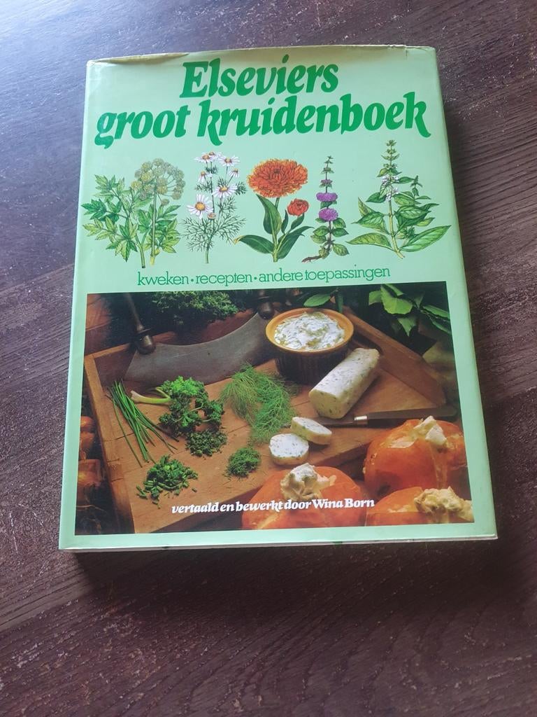 Elseviers Groot Kruidenboek - Kweken, Recepten, Toepassingen, Ophalen of Verzenden, Overige gebieden, Gelezen, Wina Born