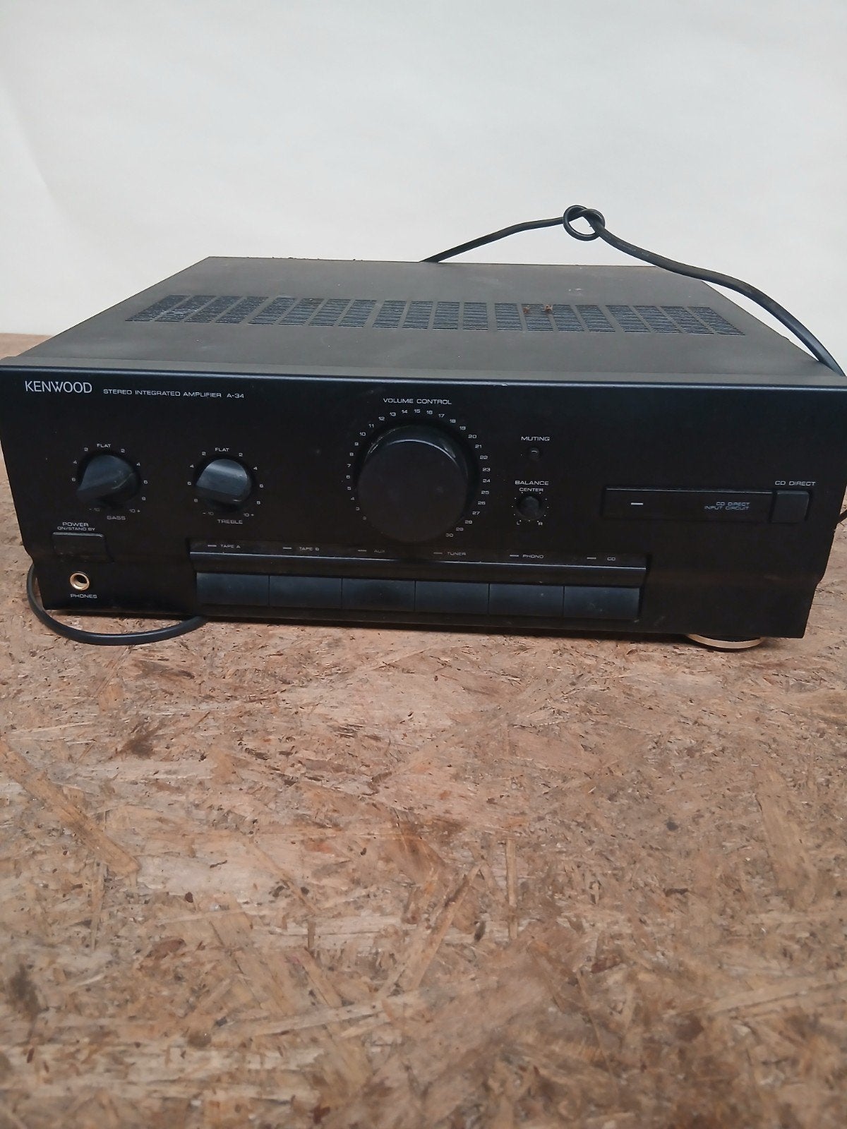 Kenwood Stereo Geïntegreerde Versterker A-34, Gebruikt, Info@kenwood.com, Ophalen of Verzenden, Kenwood Corporation