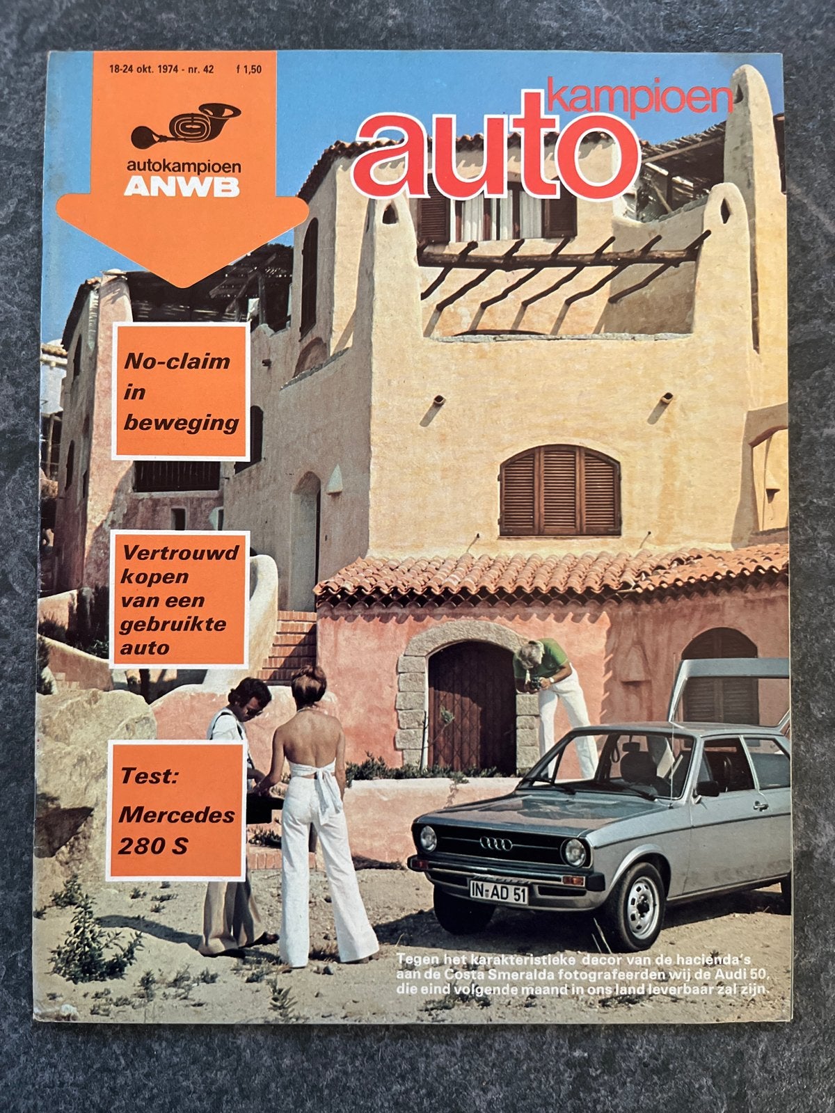 Autokampioen - Mercedes 280 S W116, Datsun Cherry, Ophalen of Verzenden, Gelezen, Algemeen