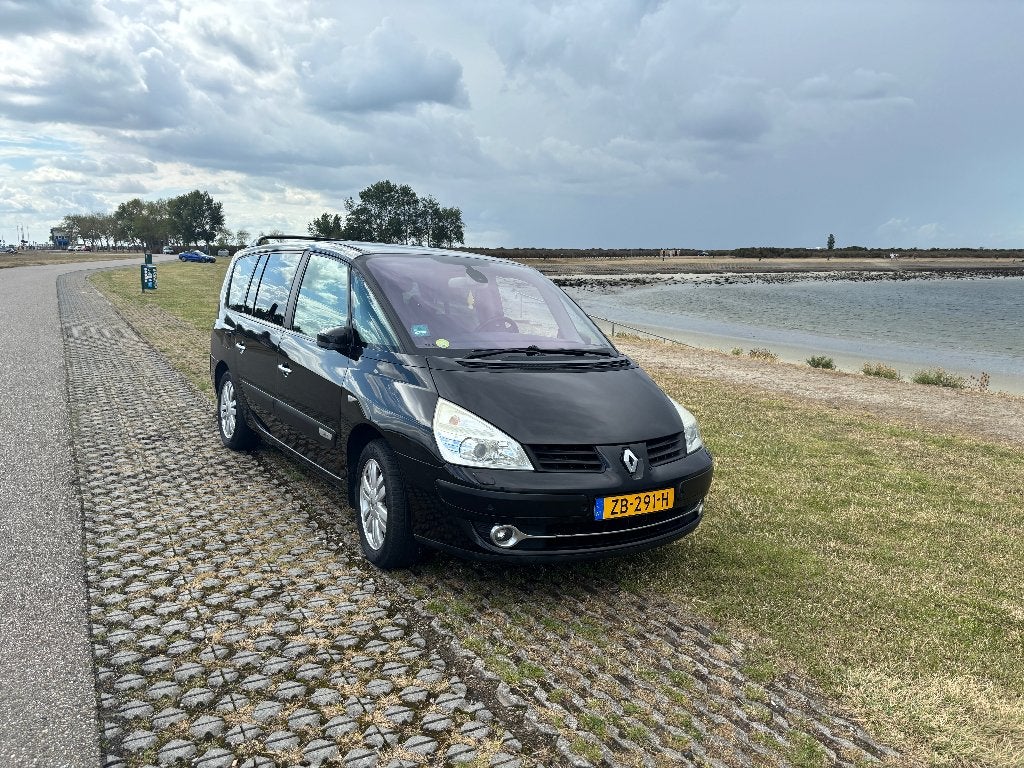 Renault Grand Espace 3.5 V6 24V 177KW AUT E4 2008 Zwart, 2000 kg, 7 stoelen, Grijs, Particulier