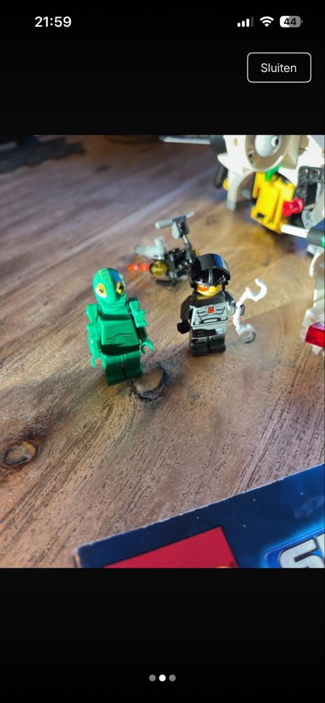 Lego Space Police 5971 - Compleet, stickers ontbreken, Gebruikt, Lego, Ophalen of Verzenden, Space