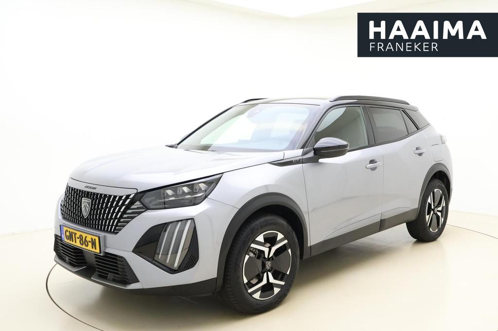 Peugeot 2008 1.2 Hybrid 136 GT Automaat | Navigatie | Climat, Gebruikt, Euro 6, 1199 cc, Leder en Stof