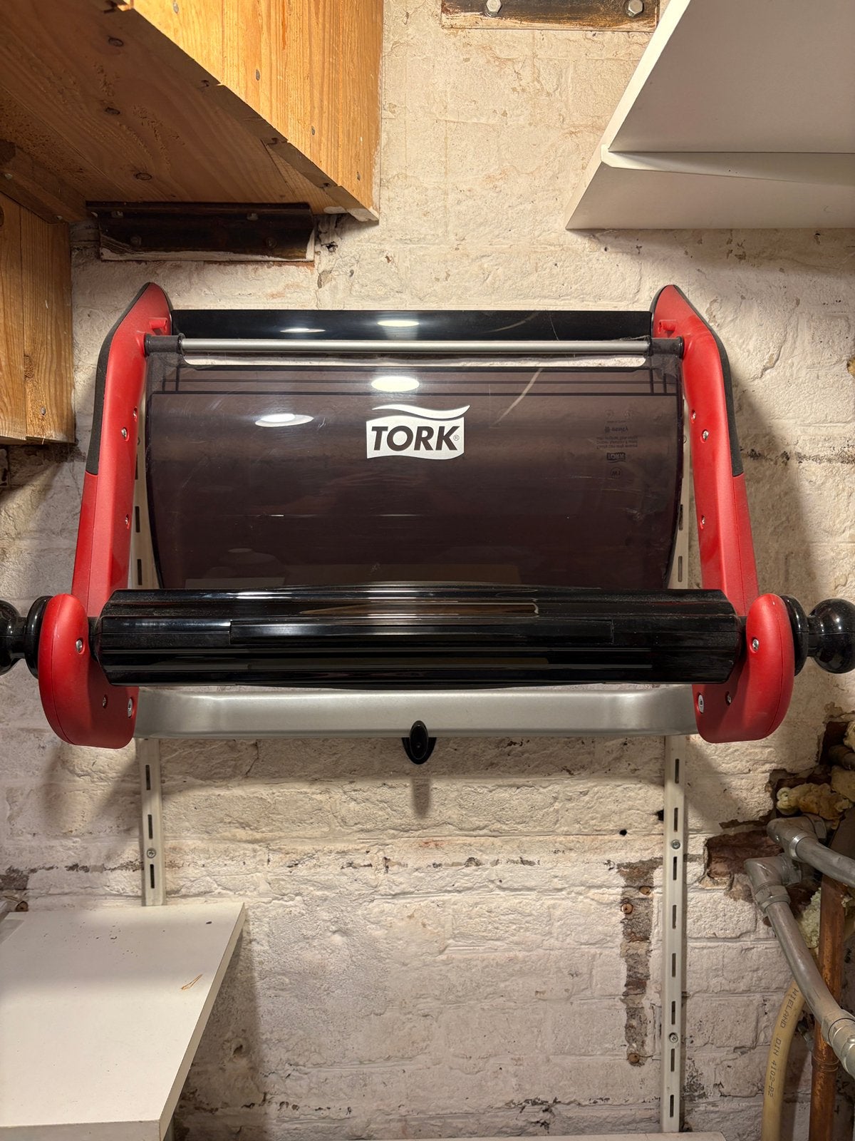 Tork rol houder, Ophalen, Gebruikt