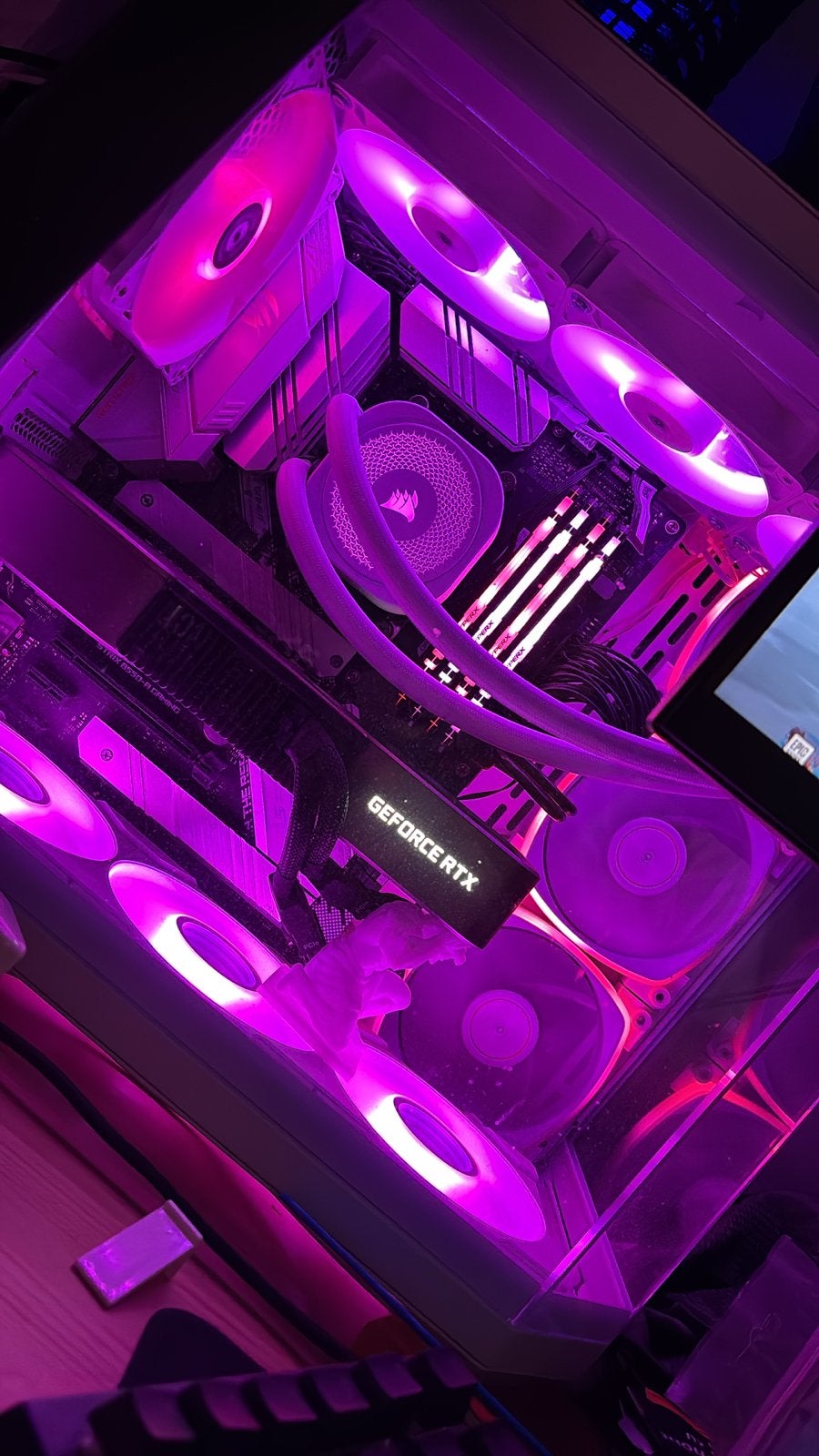Krachtige High-End Game PC (RTX 3080 FE / Ryzen 7 5700X ), Computers en Software, Ophalen, Zo goed als nieuw, Gaming, SSD