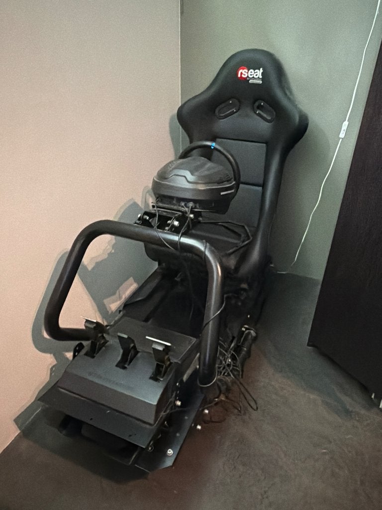Thrustmaster race stoel set, Ophalen, 1 speler, Racen en Vliegen, Zo goed als nieuw