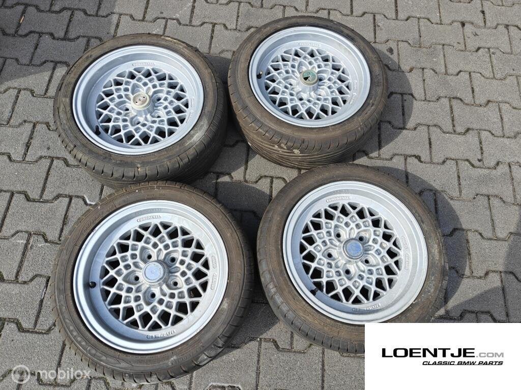 15 inch honingraat velgen 5*120 BMW e3 e9 e12 e28 e23 e24 et, Auto-onderdelen, Gebruikt, Velg(en), Ophalen of Verzenden