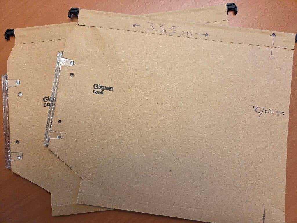 Hangmappen voor dossierkast, Huis en Inrichting, Kasten | Roldeurkasten en Archiefkasten, Gebruikt, Minder dan 100 cm, 25 tot 50 cm
