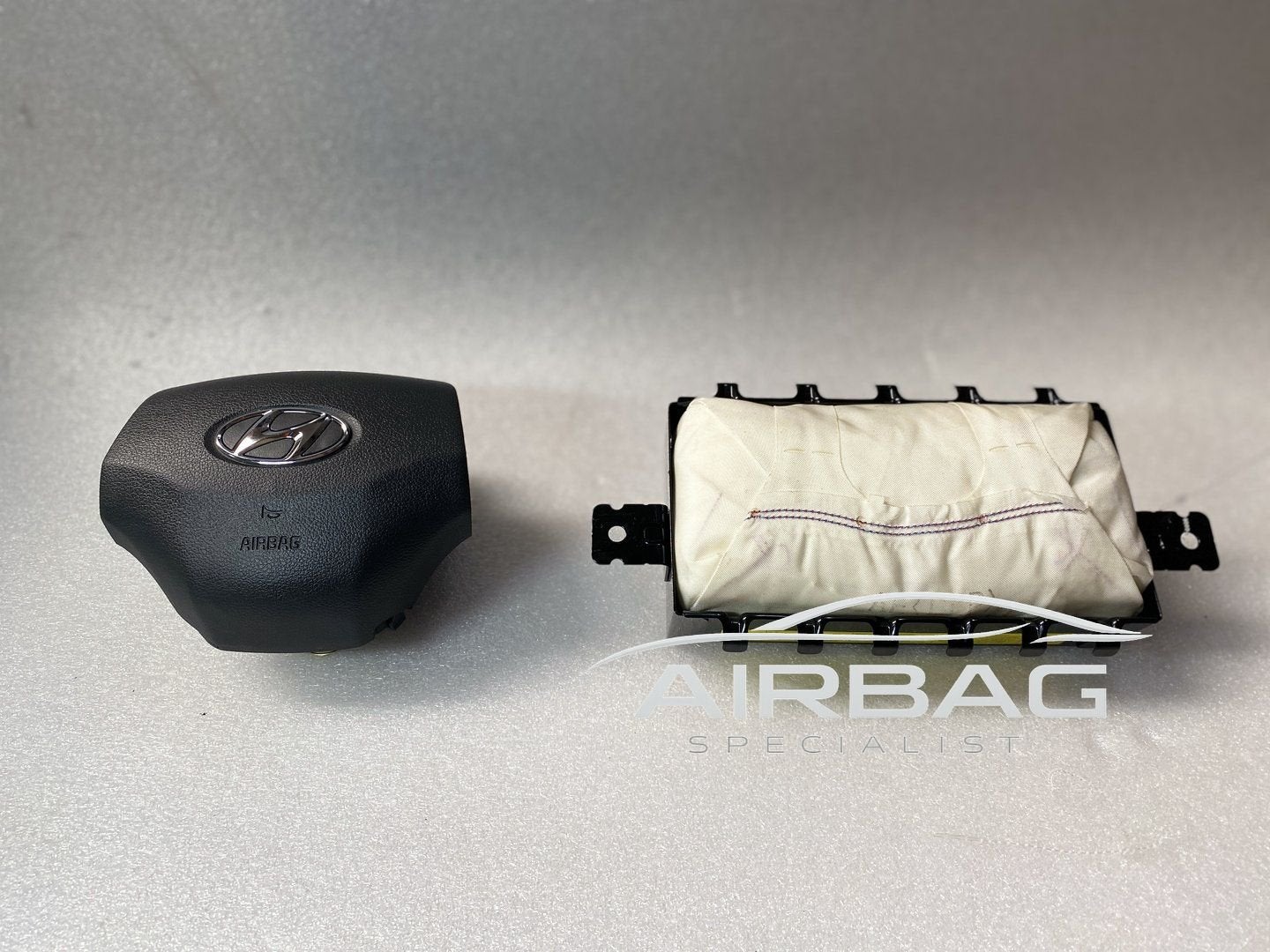 Hyundai Ioniq 2016+ airbag set stuur + passagiersairbag 5690, Gebruikt, -, -, Ophalen of Verzenden