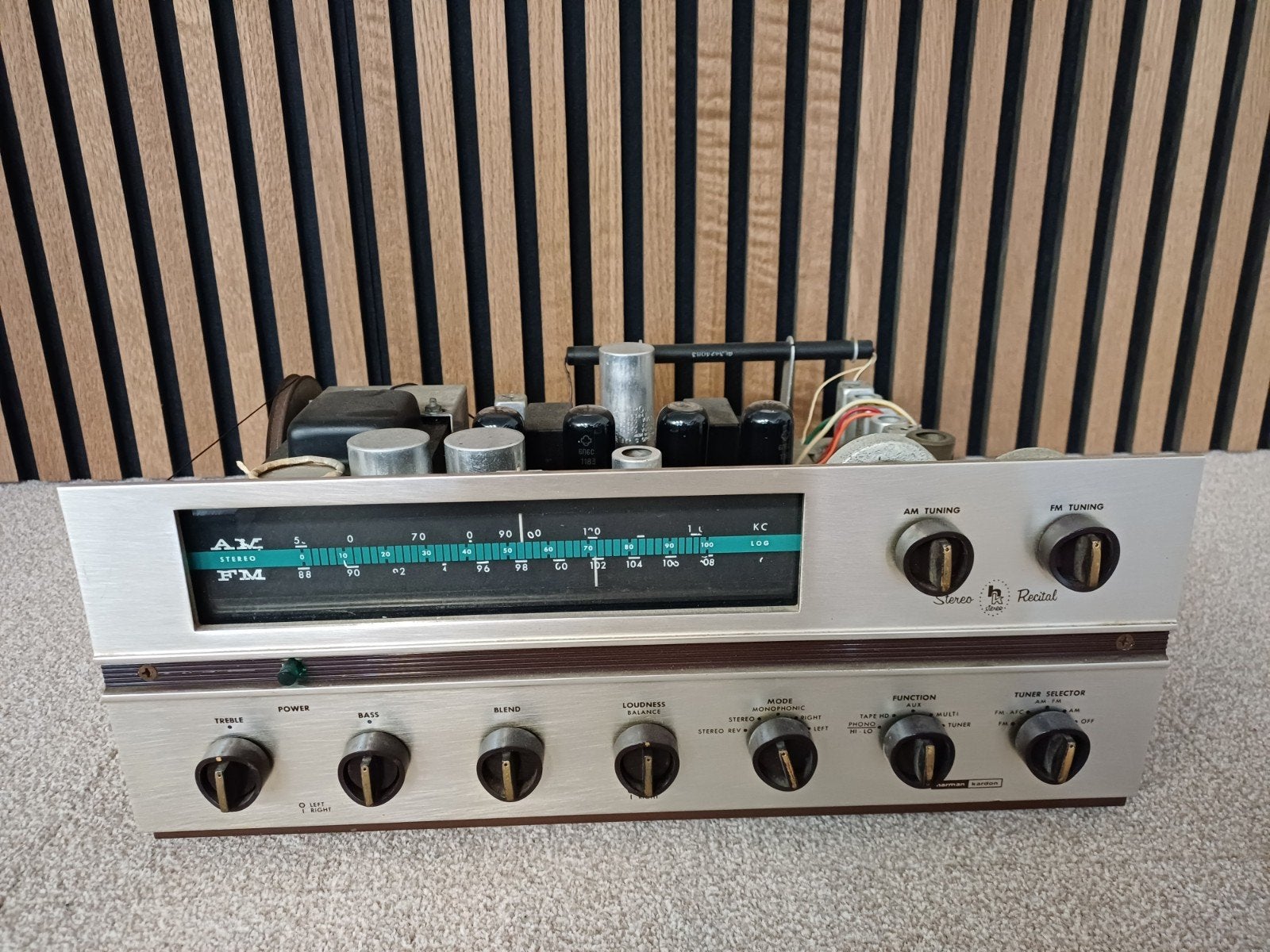 Harman Kardon TA-224 Buizen Receiver - Vintage Stereo, Ophalen of Verzenden