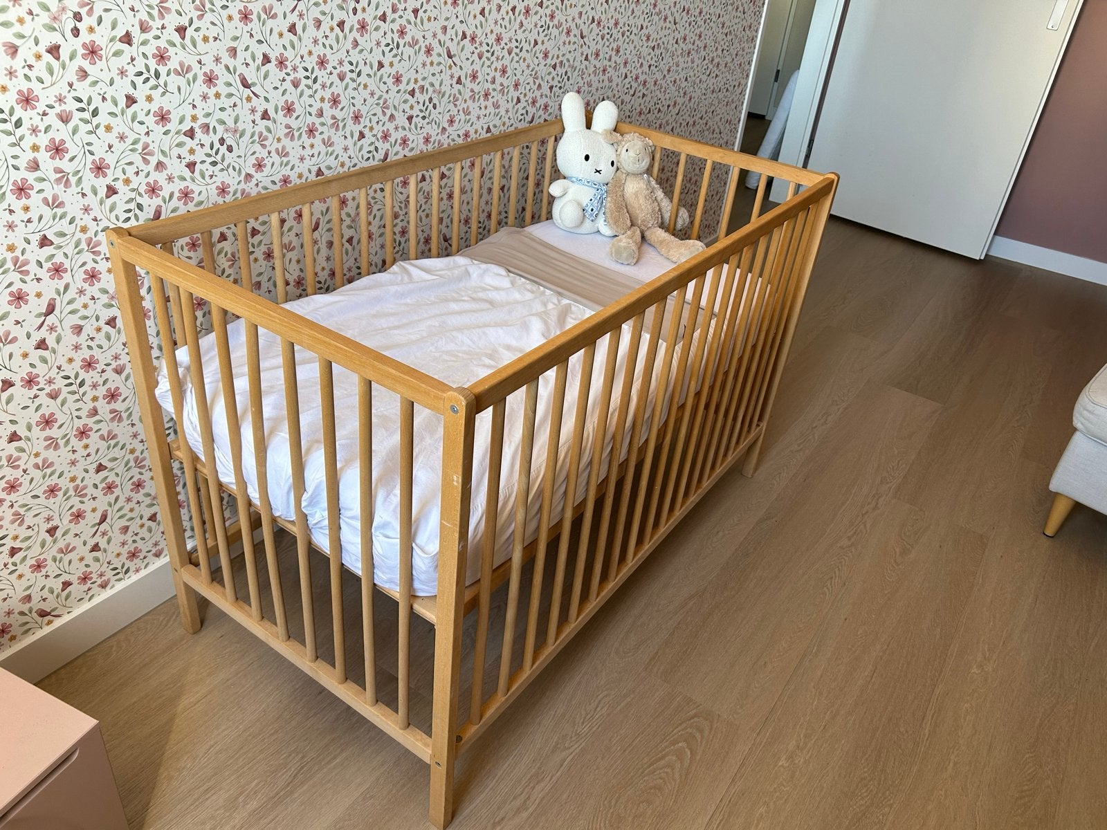 IKEA Sniglar Ledikant 60x120 - Zo goed als nieuw, Ophalen, Zo goed als nieuw, Ledikant
