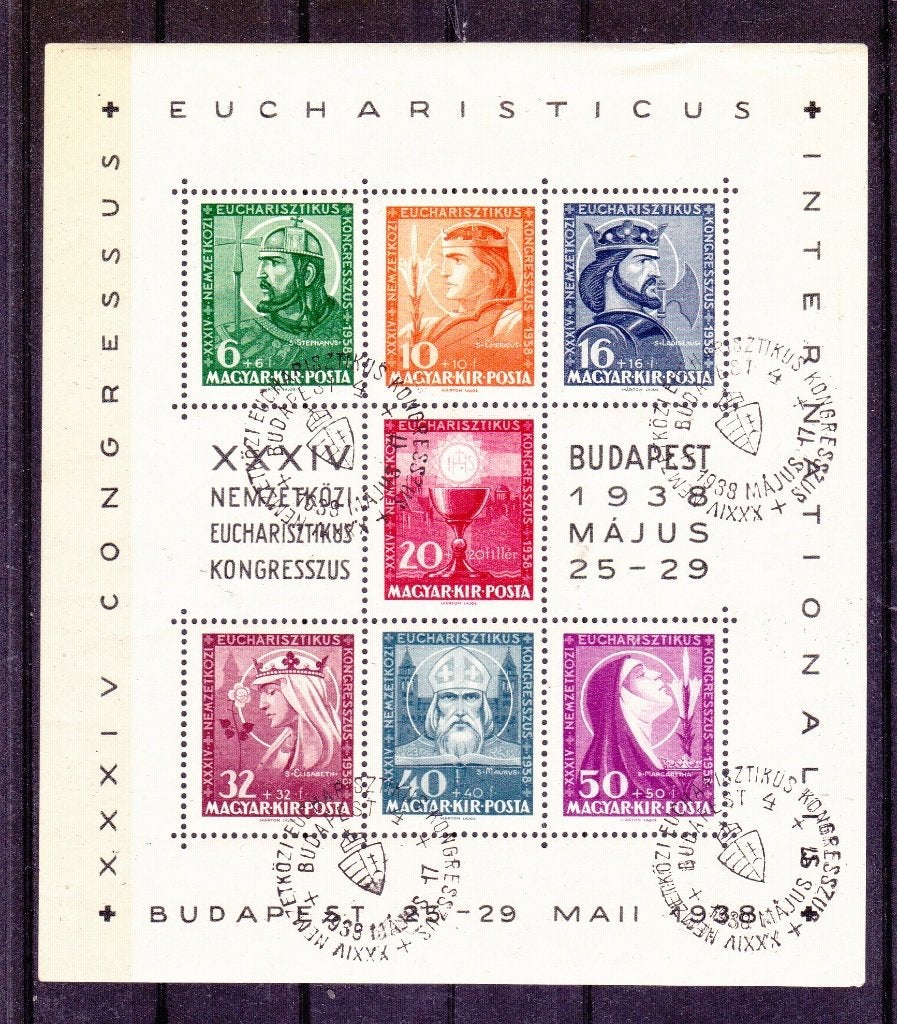 Hongarije Blok 3, Ophalen of Verzenden, Gestempeld