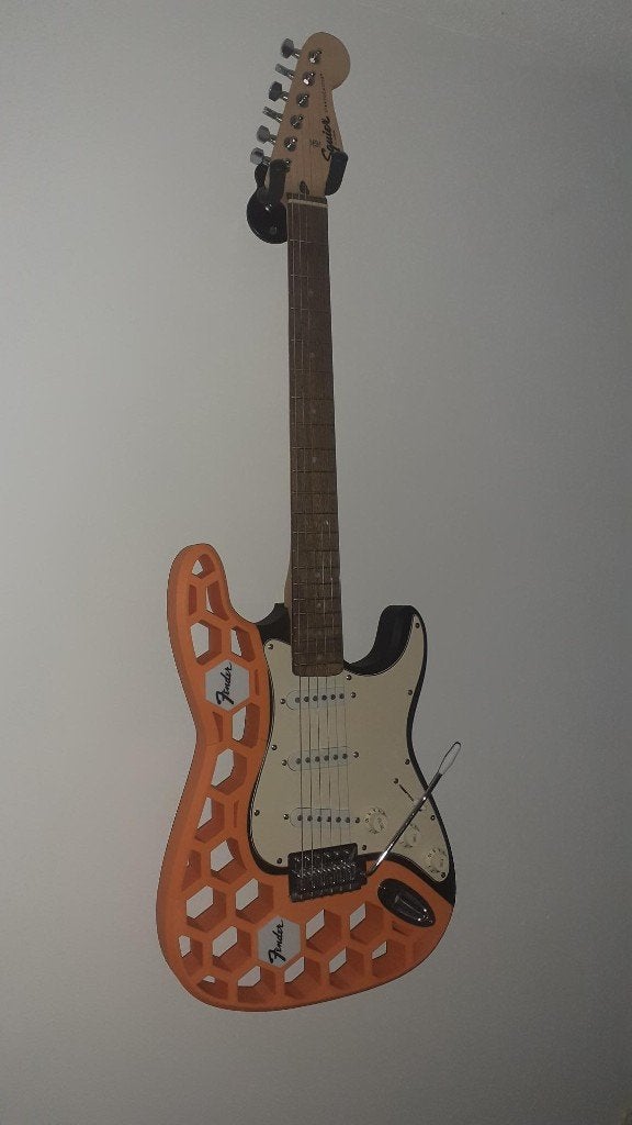 Squier Stratocaster 3D geprinte body, Ophalen, Zo goed als nieuw, Solid body, Overige merken