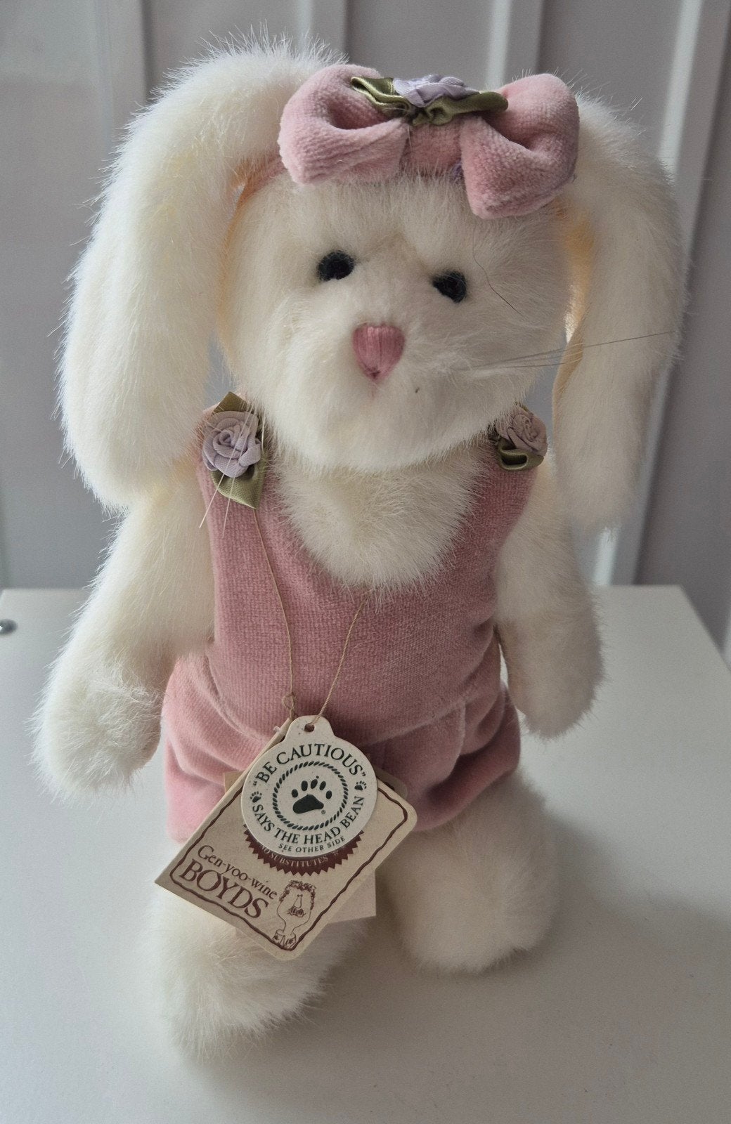 Boyds Bear konijn, Ophalen of Verzenden, Zo goed als nieuw, Konijn