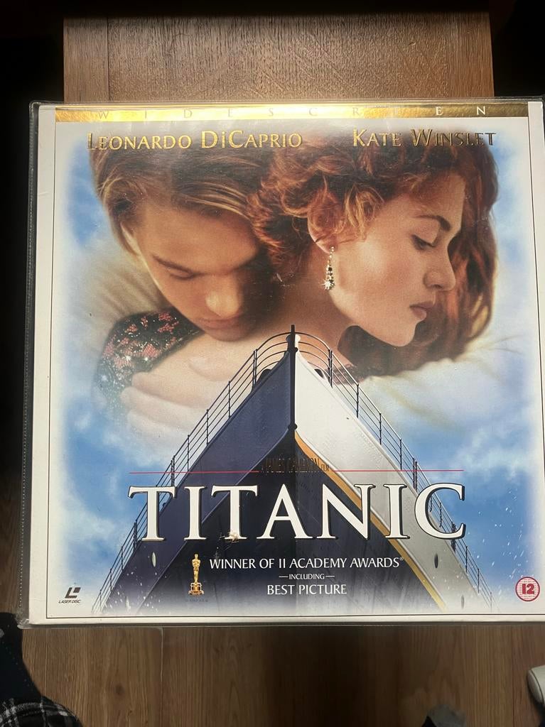 Titanic Laserdisc - Dubbel Disc Editie, Cd's en Dvd's, Dvd's | Overige Dvd's, Gebruikt, Vanaf 12 jaar, Ophalen of Verzenden