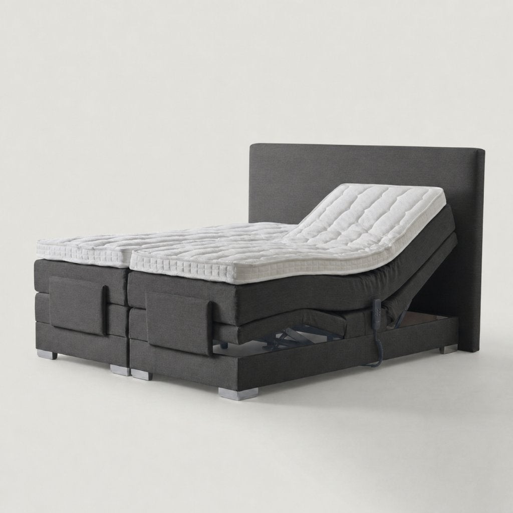 Elektrische Boxspring Julia - 90x200 cm | Dekbed Discounter, Huis en Inrichting, Slaapkamer | Boxsprings, 90 cm, Eenpersoons, Verzenden