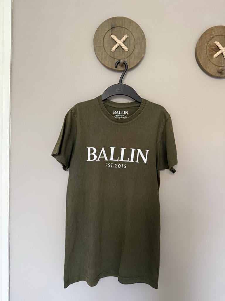 Ballin Originals T-shirt - Maat S - Zo goed als nieuw, Ophalen of Verzenden, Gedragen, Maat 46 (S) of kleiner, Groen