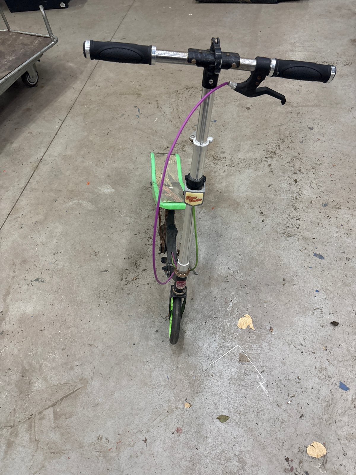 Space scooter x590 groen, Ophalen, Gebruikt, Overige typen
