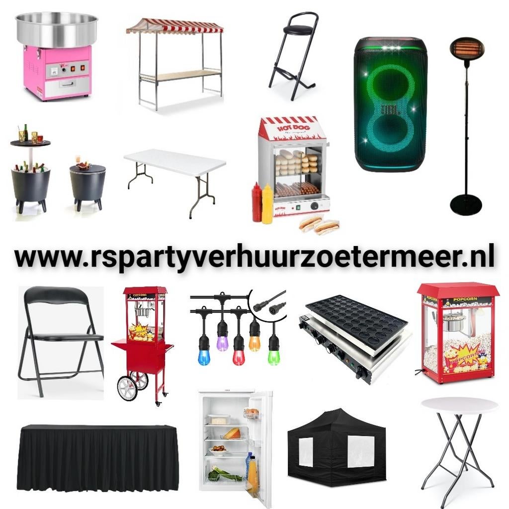Buffettafel te huur, Hobby en Vrije tijd, Feestartikelen | Verhuur, Ophalen of Verzenden, Nieuw, Overige