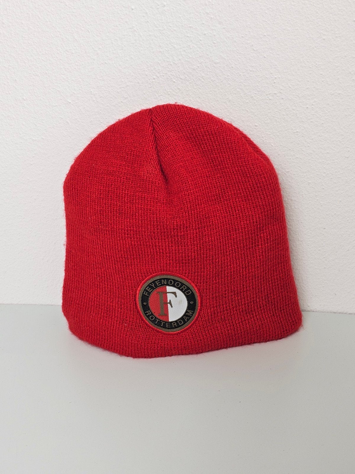 Feyenoord Muts Rood - Zo goed als nieuw, Jongen of Meisje, Ophalen of Verzenden, Zo goed als nieuw, Feyenoord