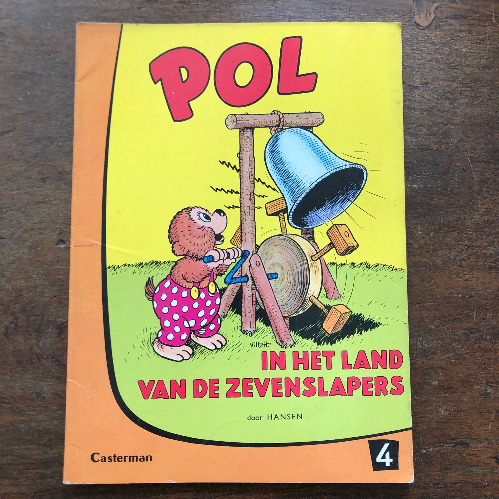 Pol in het land van de zevenslapers - Casterman, Eén stripboek, Ophalen of Verzenden, Zo goed als nieuw