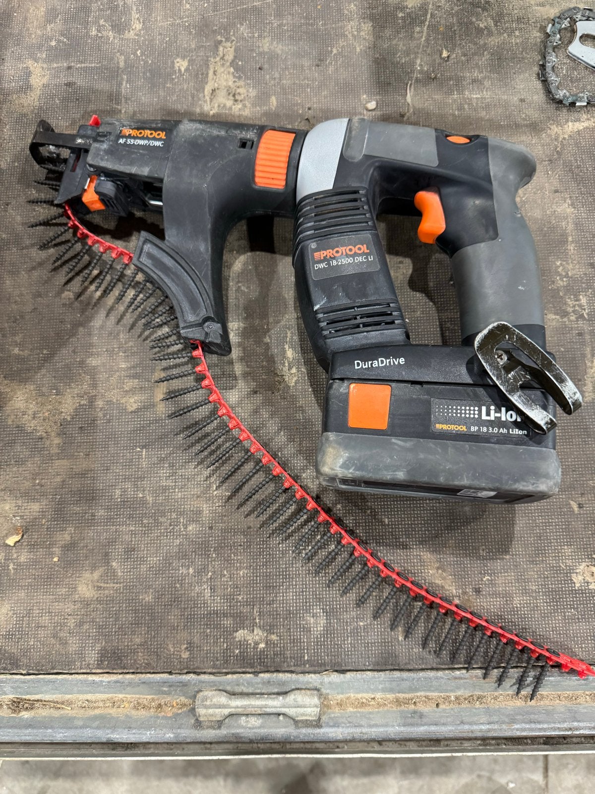Protool/ Festool DWC 18-2500 DEC LI gipsschroef automaat, Doe-het-zelf en Verbouw, Ophalen, Gebruikt, 600 watt of meer, Boor- en Schroefmachine