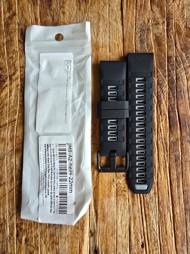 Horlogebandje Garmin 22mm QuickFit (nieuw), Ophalen of Verzenden, Nieuw, Android
