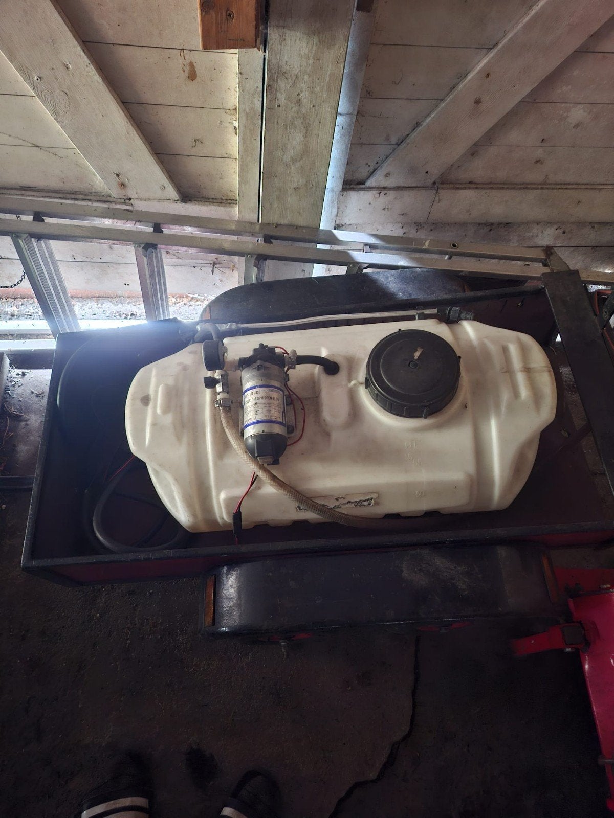 Watertank met 12v membraanpomp, Ophalen, Overige soorten