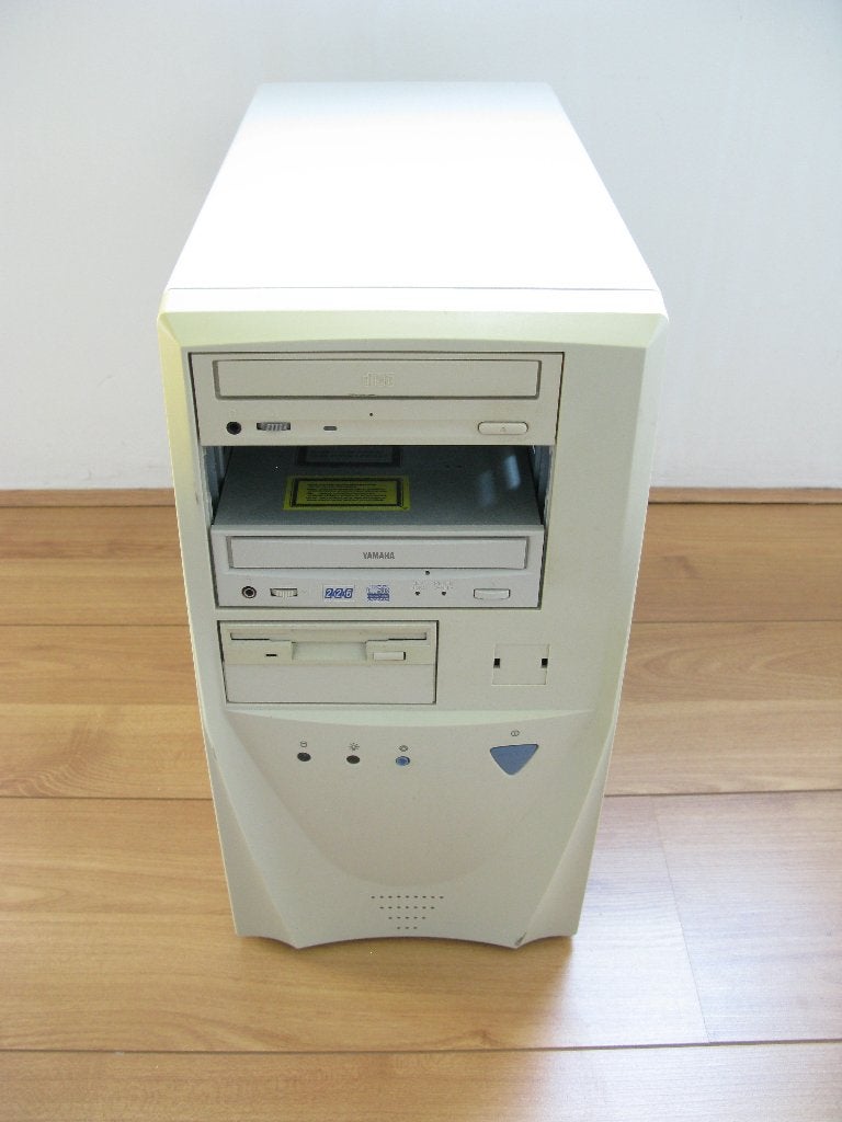 Intel Pentium 2 450Mhz + Asus P2B-F + 128Mb + S3 Trio 3D krt, Computers en Software, Vintage Computers, Ophalen of Verzenden