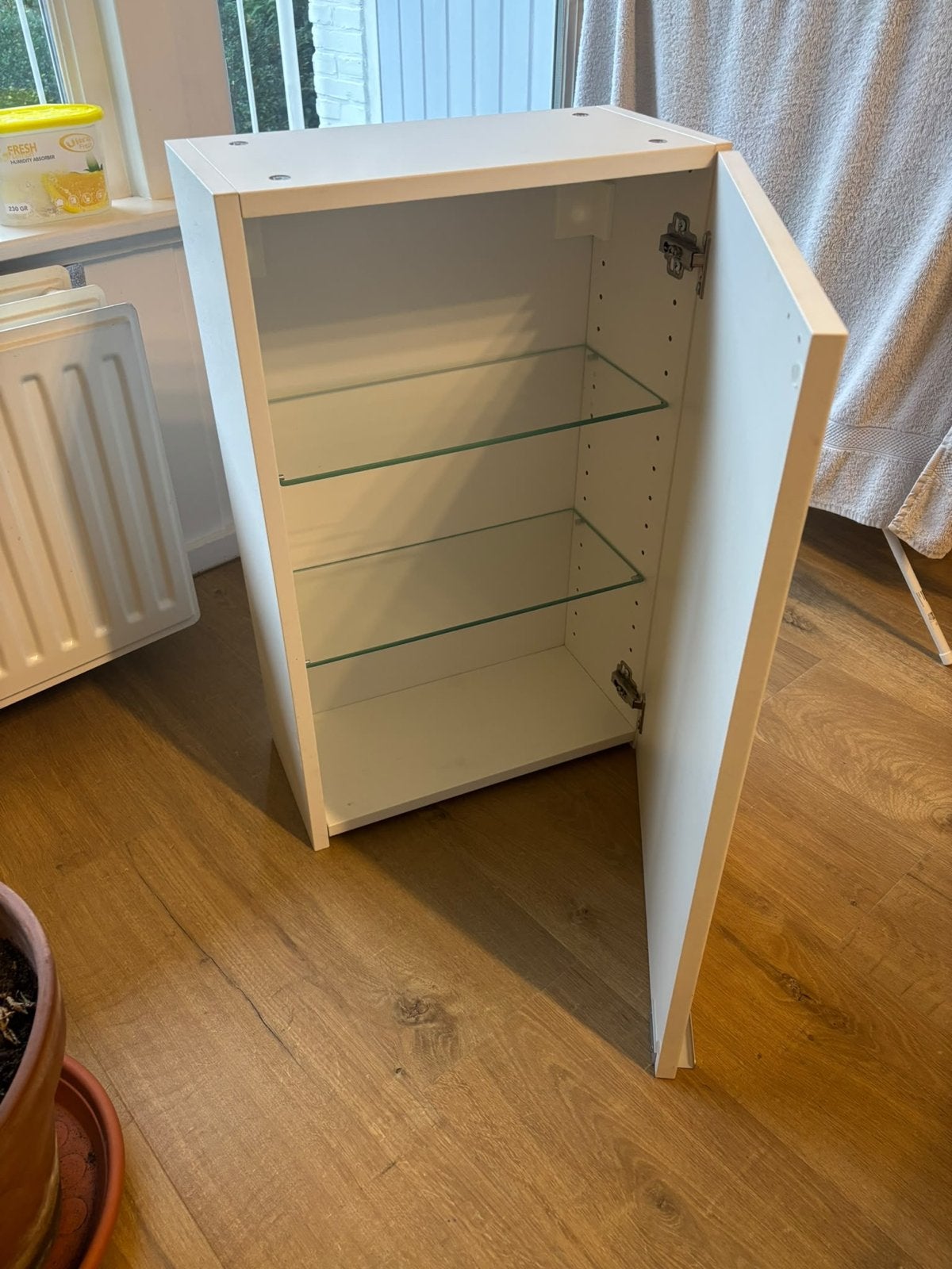 Wit wandkastje - 21x40x64 cm, Ophalen, Gebruikt