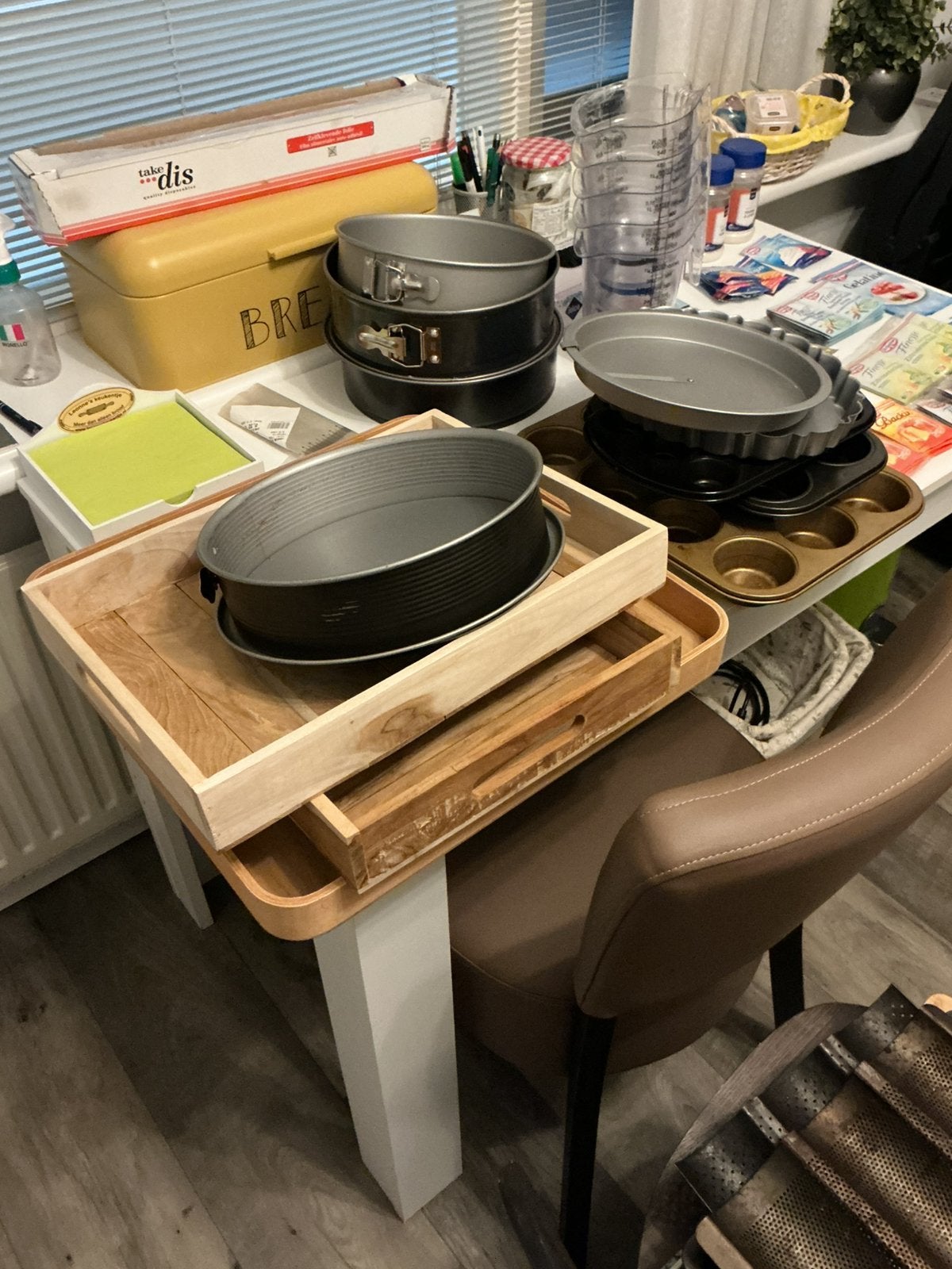 Heel veel bakvormen, Ophalen of Verzenden, Zo goed als nieuw, Bakvorm