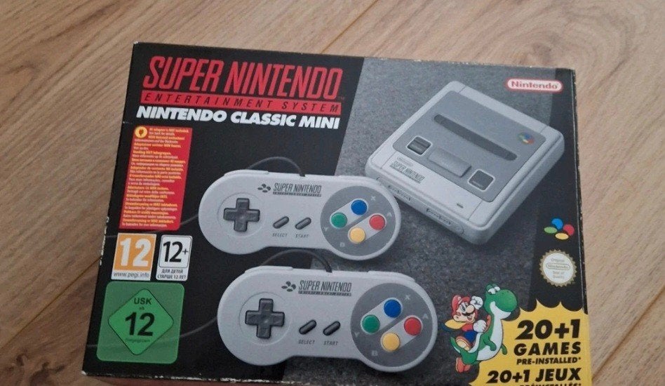 Super nintendo classic mini, Verzenden, Nieuw, Met 2 controllers, Met games